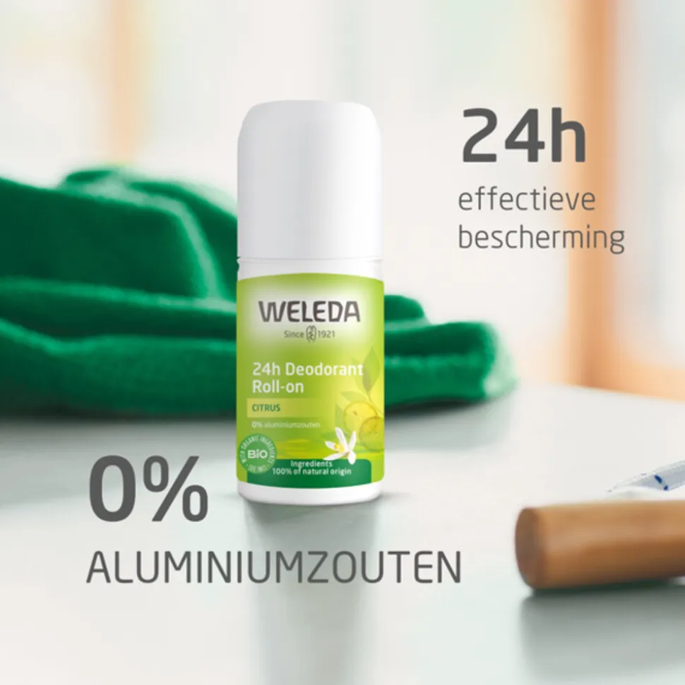 WELEDA 24h Roll-On Deodorant Citrus 50 ml