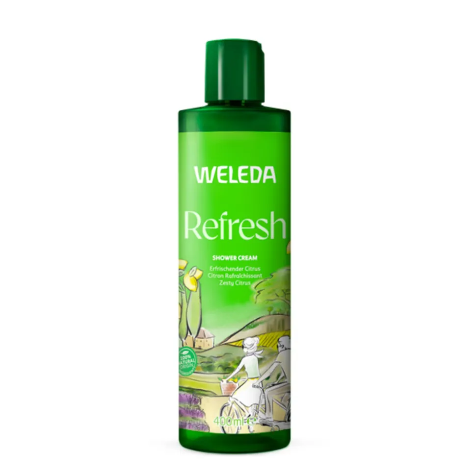 WELEDA Refresh Douchecreme Citrus 400 ml