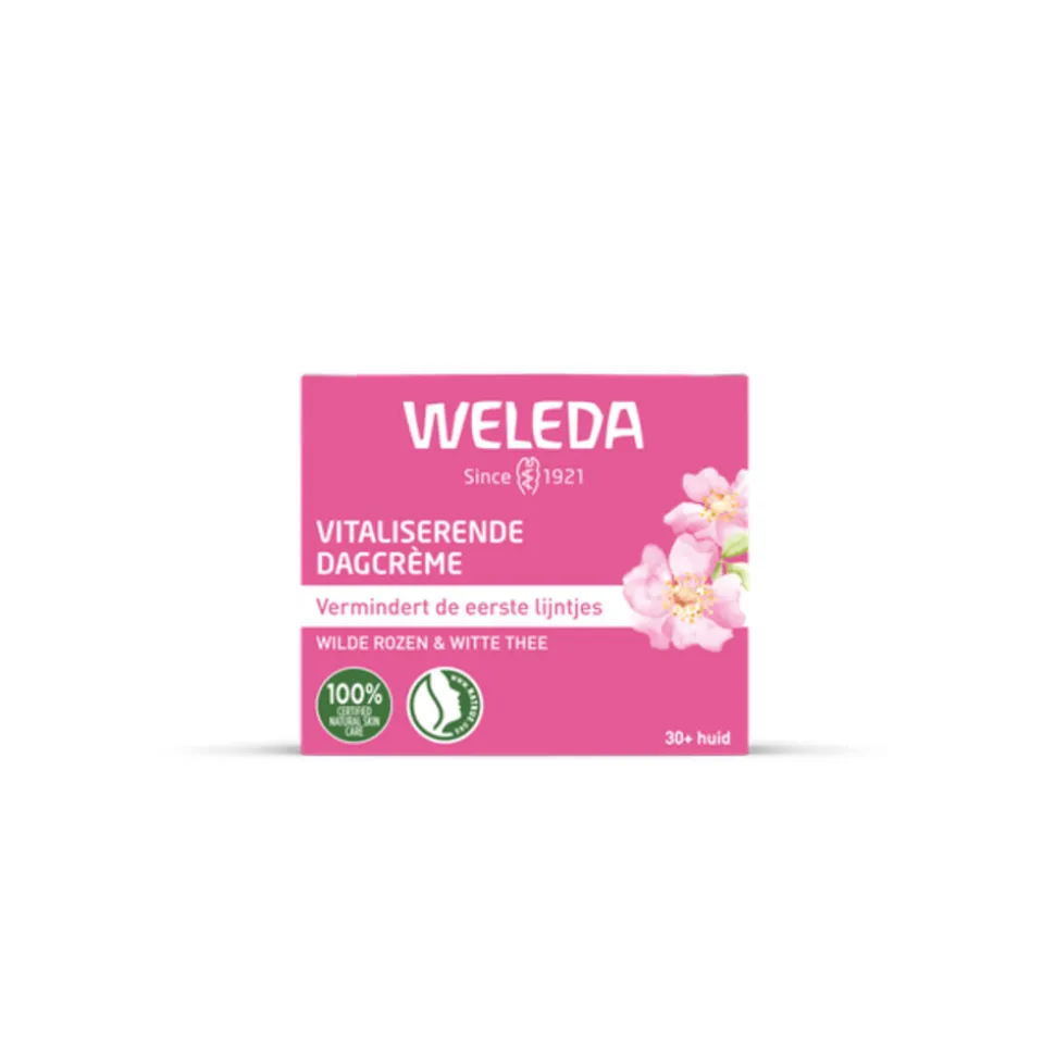 WELEDA Wilde Rozen & Witte Thee Vitaliserende Dagcrème 40 ml