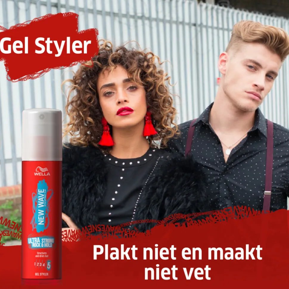 Wella New Wave Rock & Hold Gel 100 ml