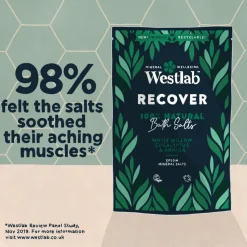 Westlab 100% Natuurlijk Badzout Recover 1000 gr