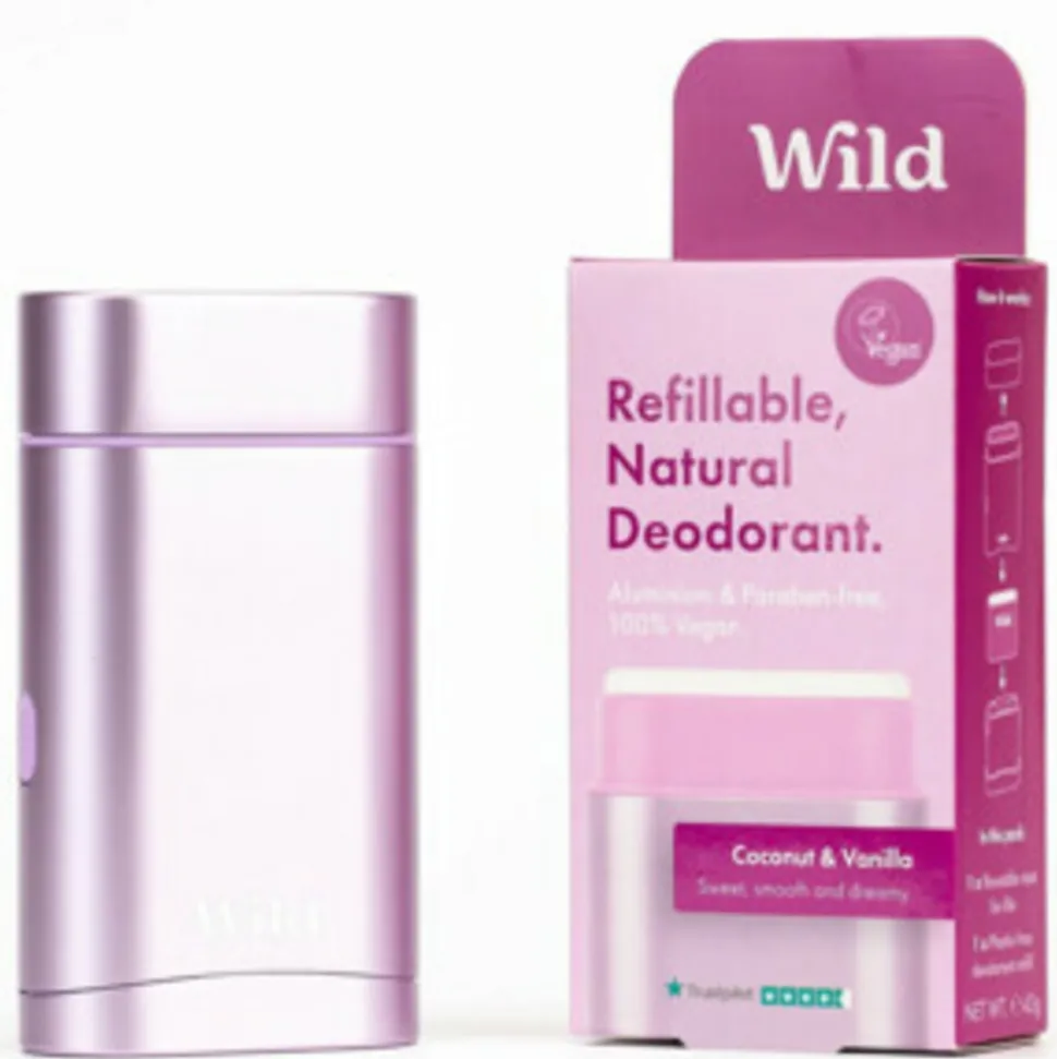 Wild Deodorant Natural Coconut & Vanilla 40 gr