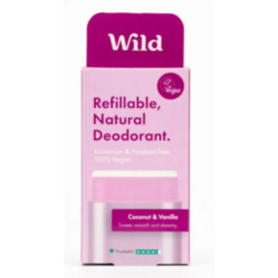 Wild Deodorant Natural Coconut & Vanilla 40 gr