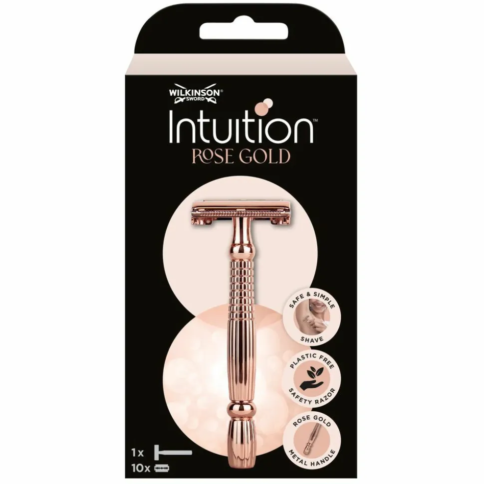 Wilkinson Intuition Scheermes Rose Gold Safety Razor