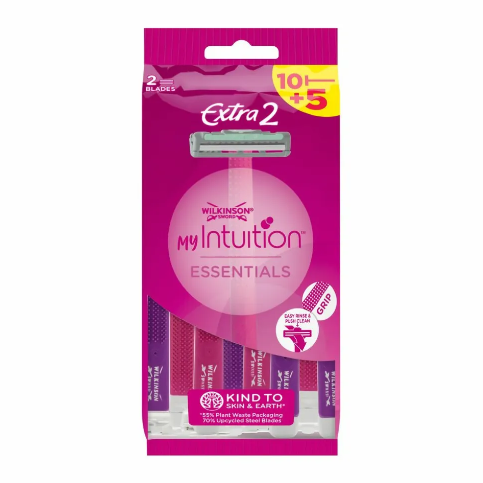 Wilkinson Vrouwen Wegwerpscheermesjes Extra 2 Beauty 15 stuks