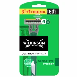 Wilkinson Wegwerpscheermesjes Quattro Essential 4 4 stuks