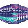 14x Always Inlegkruisjes Fresh Flexistyle 40 stuks