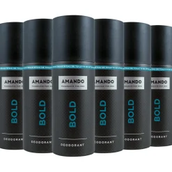 6x Amando Deodorant Bold 150 ml