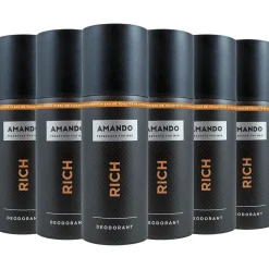 6x Amando Deodorant Rich 150 ml
