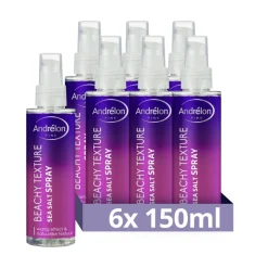 6x Andrélon Haarspray Beachy Texture 150 ml