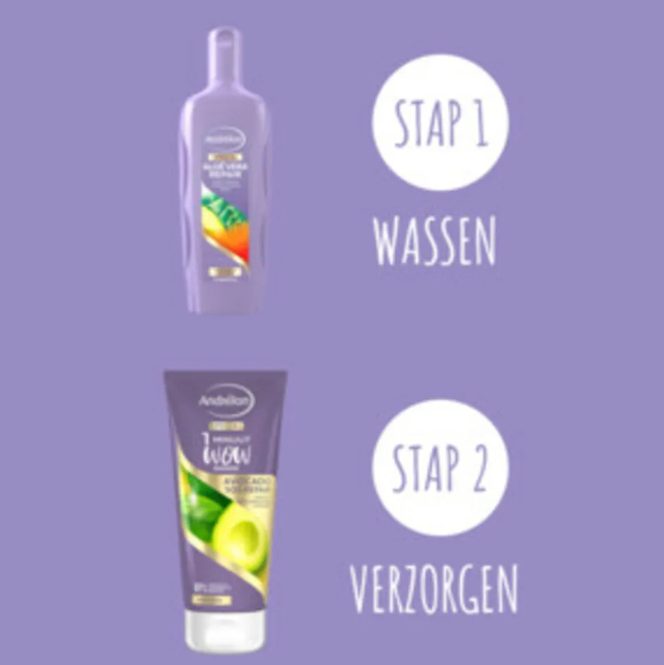6x Andrélon 1 Minuut Wow Masker Avocado SOS Repair 180 ml