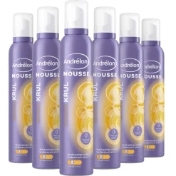 6x Andrélon Mousse Perfecte Krul 200 ml