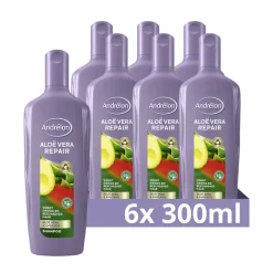 6x Andrélon Shampoo Aloe Vera Repair 300 ml