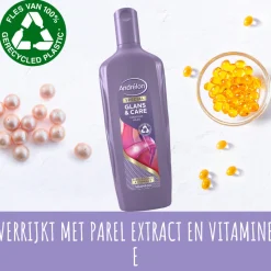6x Andrélon Shampoo Glans & Care 300 ml