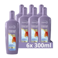6x Andrélon Shampoo Hydratatie & Volume 300 ml