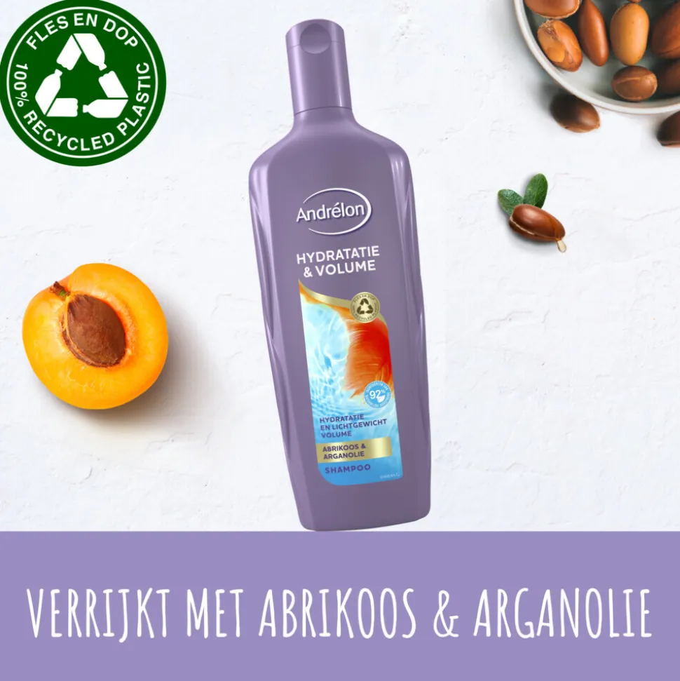 6x Andrélon Shampoo Hydratatie & Volume 300 ml