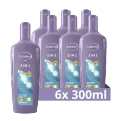 6x Andrélon Shampoo 2-in-1 300 ml