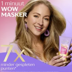 6x Andrélon WOW Masker Levendig Lang 180 ml