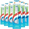 6x Aquafresh Tandenborstel Clean Control Medium