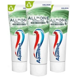 3x Aquafresh Tandpasta All-in-One Protection Antibacterial Action 75 ml