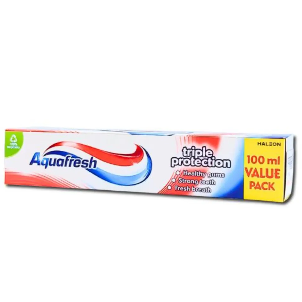 12x Aquafresh Tandpasta Triple Protection 100 ml