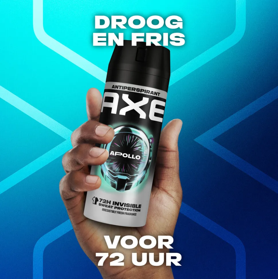 6x Axe Anti-Transpirant Spray Apollo 150 ml