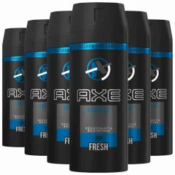 6x Axe Deodorant Bodyspray Anarchy for Him 150 ml