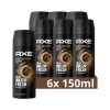 6x Axe Deodorant Bodyspray Dark Temptation 150 ml