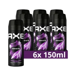 6x Axe Deodorant Bodyspray Excite 150 ml
