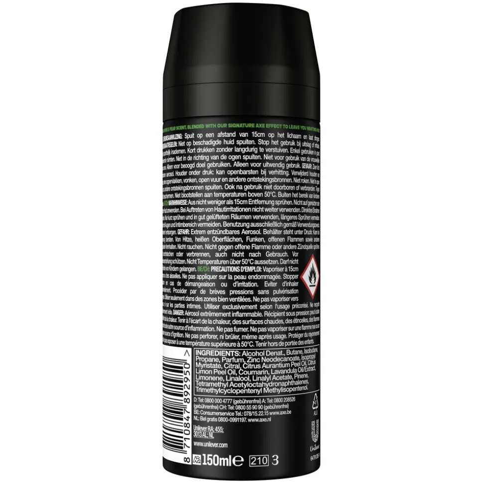 6x Axe Deodorant Bodyspray Unite 150 ml