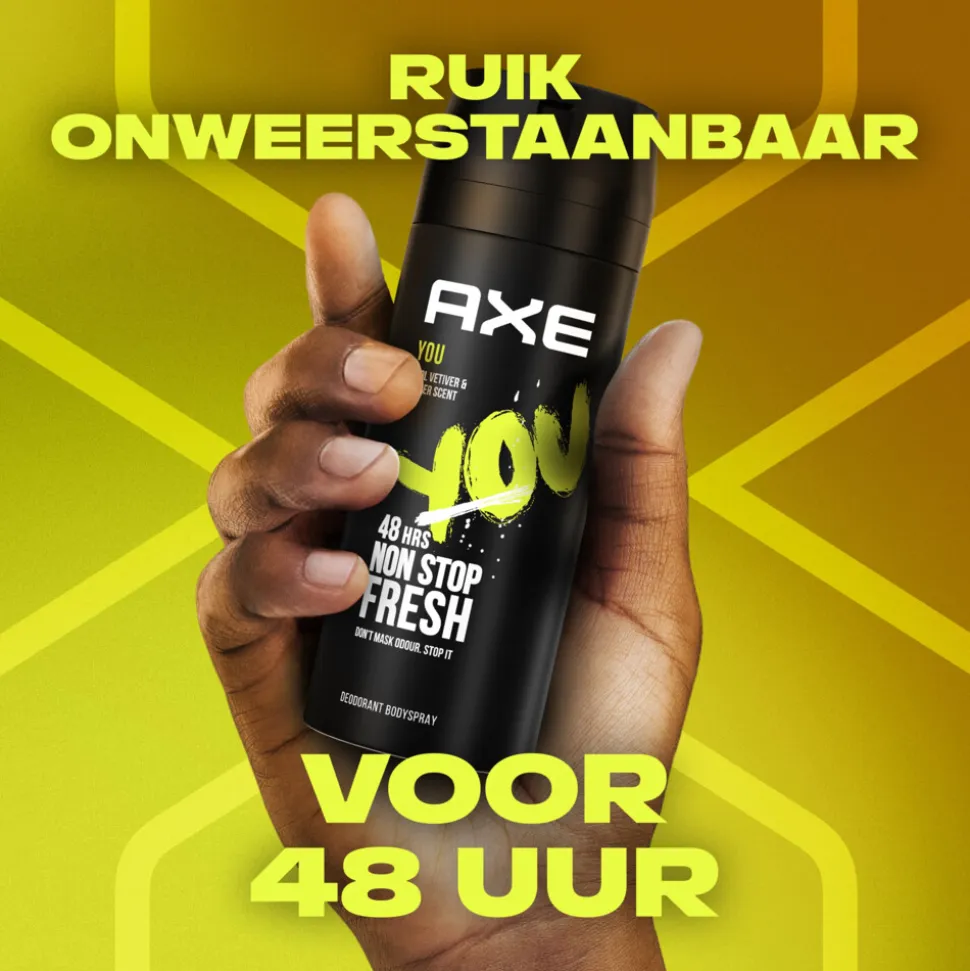 6x Axe Deodorant Bodyspray You 150 ml