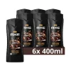 6x Axe 3-in-1 Douchegel XL Dark Temptation 400 ml