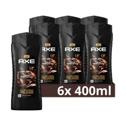 6x Axe 3-in-1 Douchegel XL Dark Temptation 400 ml