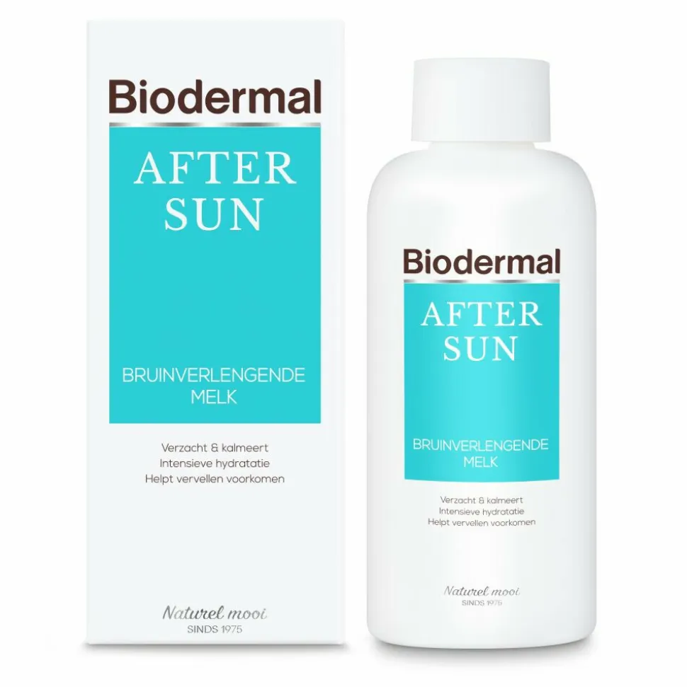 2x Biodermal Aftersun Melk Bruinverlengend 200 ml