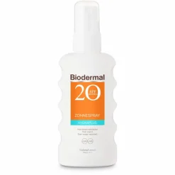 2x Biodermal Zonnespray Hydraplus SPF 20 175 ml