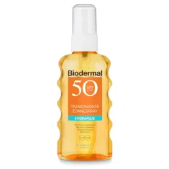 2x Biodermal Zonnespray Transparant SPF 50+ 175 ml
