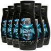 6x Body-X Fuze Douchegel Hair & Body Pulse 300 ml