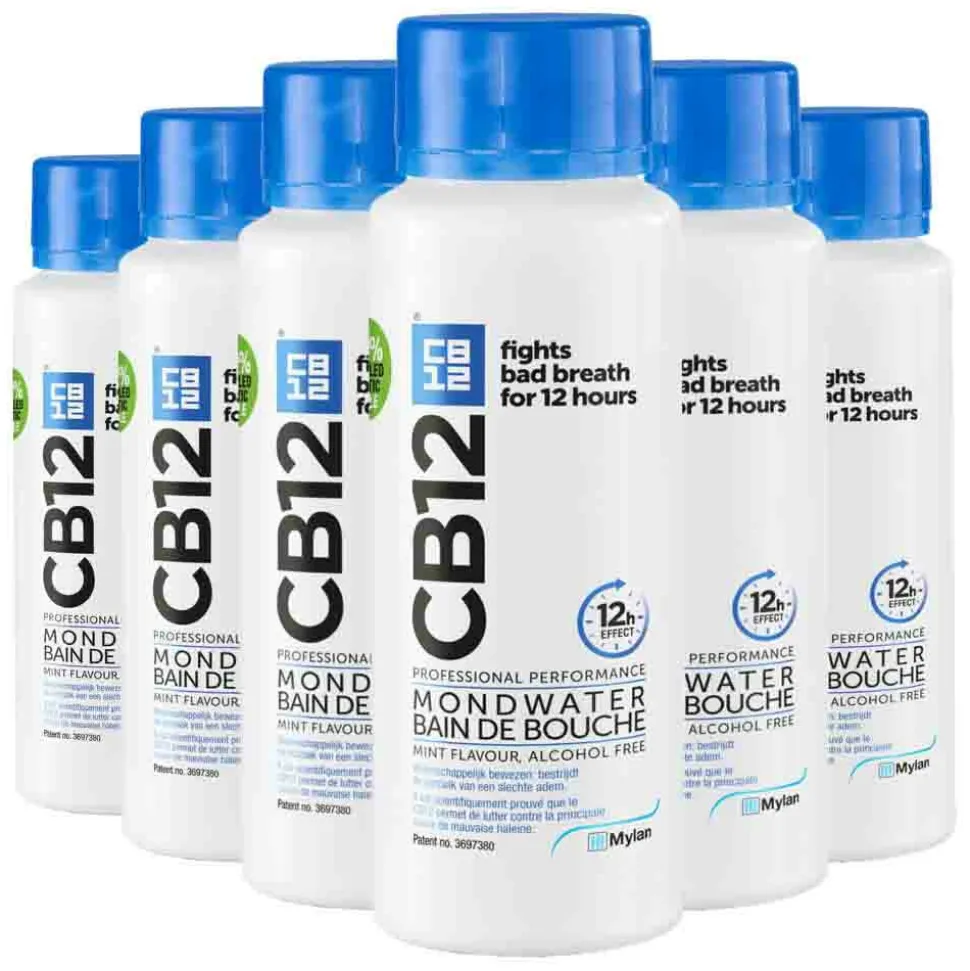 6x CB12 Mondwater Original 250 ml