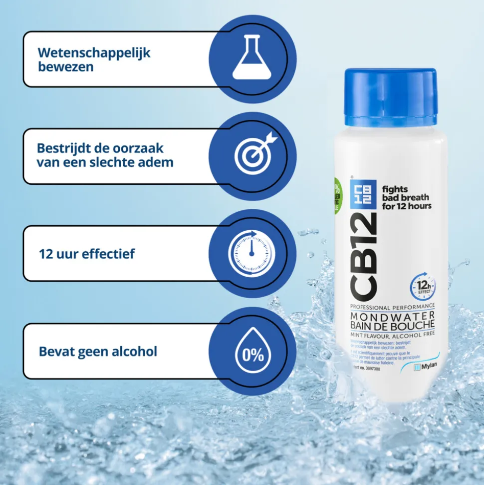 2x CB12 Mondwater Original 250 ml