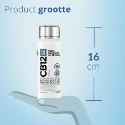 2x CB12 Mondwater White 250 ml