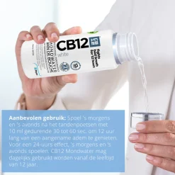 2x CB12 Mondwater White 250 ml