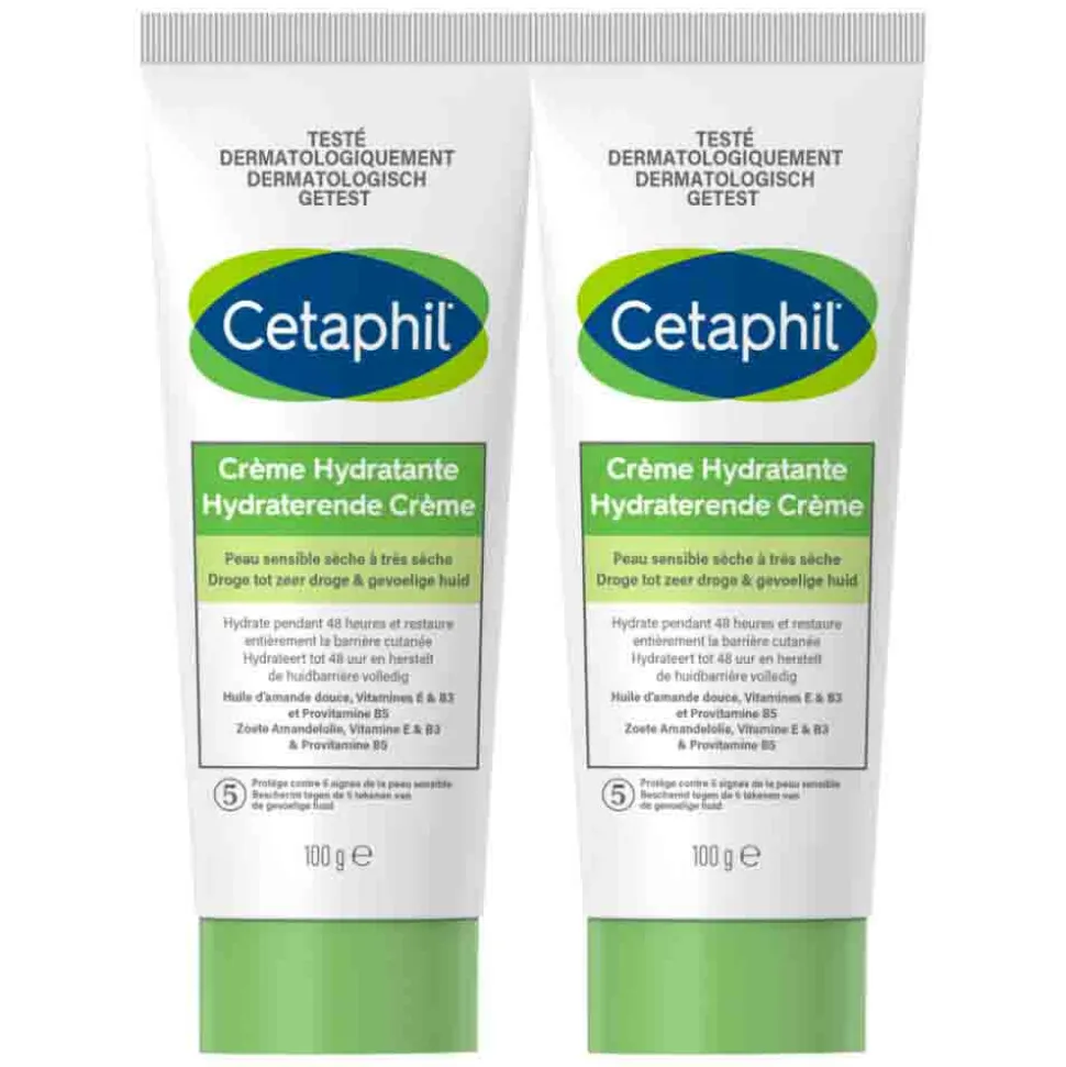 2x Cetaphil Hydraterende Crème 100 gr