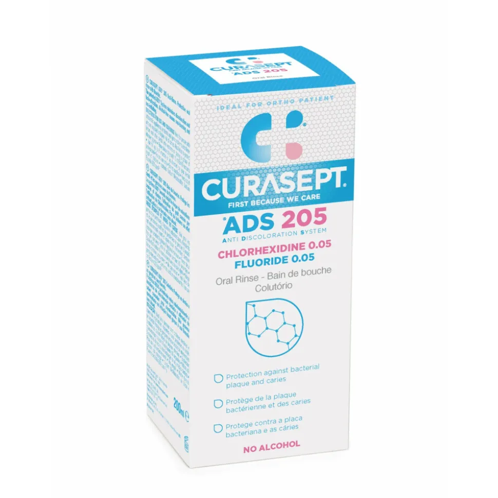 2x Curasept Mondspoeling 0,05% CHX 200 ml