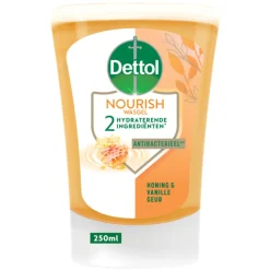 3x Dettol No-Touch Handzeep Refill Extra Care Honey & Sheabutter 250 ml