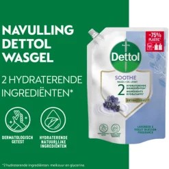 6x Dettol Refill Handzeep Relaxing Lavender 500 ml