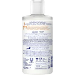 6x Dove Bath Therapy Glow Badschuim & Douchegel 400 ml