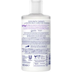 6x Dove Bath Therapy Renew Badschuim & Douchgel 400 ml