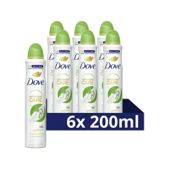 6x Dove Deodorant Spray Cucumber & Green Tea 200 ml