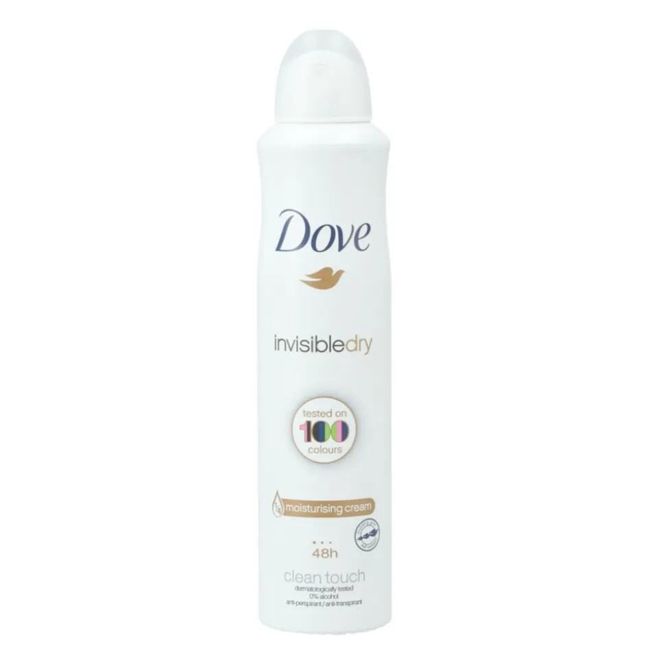 6x Dove Deodorant Spray Invisible Dry 250 ml