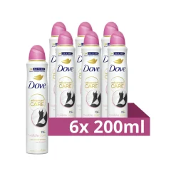 6x Dove Deodorant Spray Invisible Care 200 ml